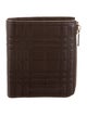 Burberry Calf Leather Compact Wallet