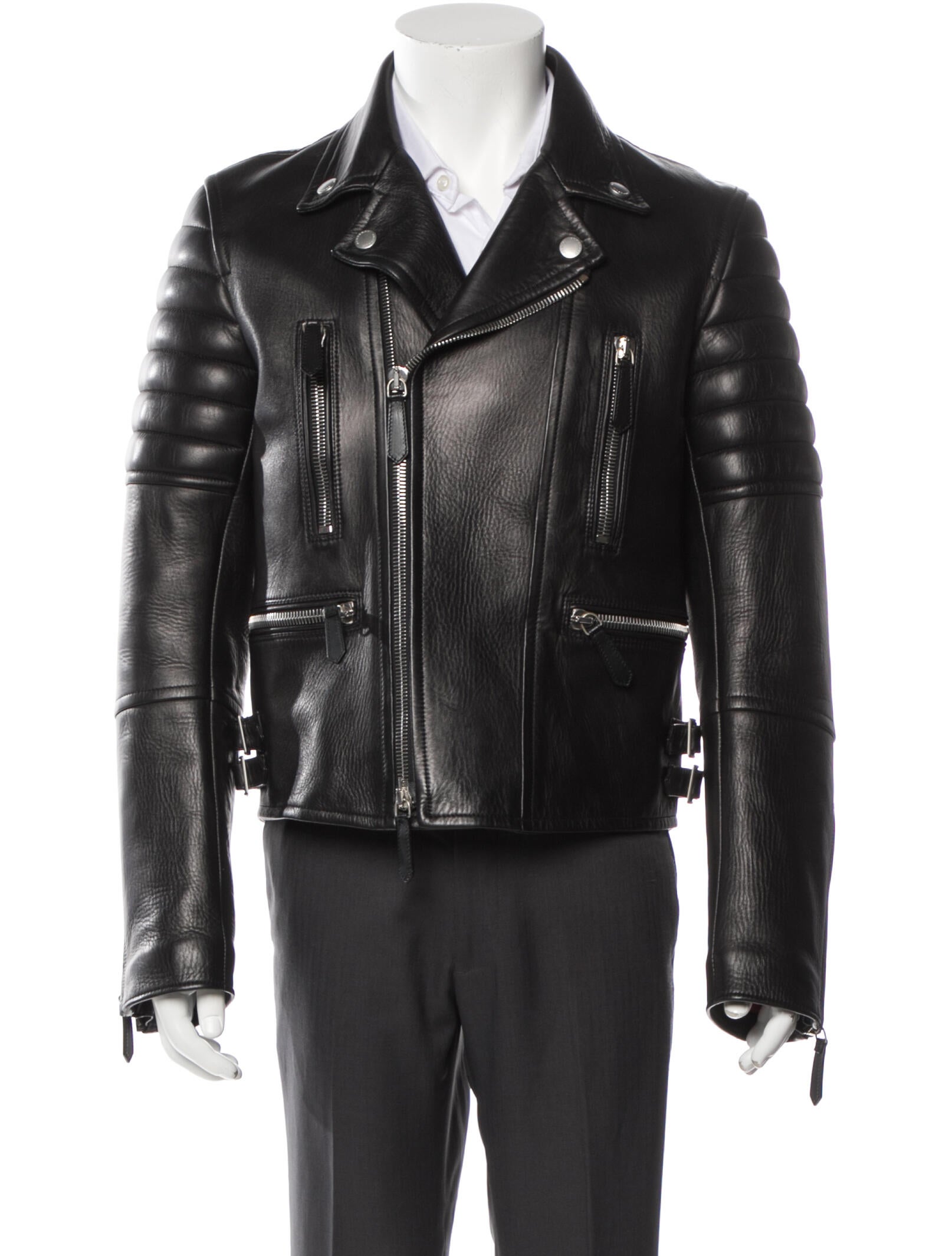 Burberry Prorsum Lambskin Moto Jacket