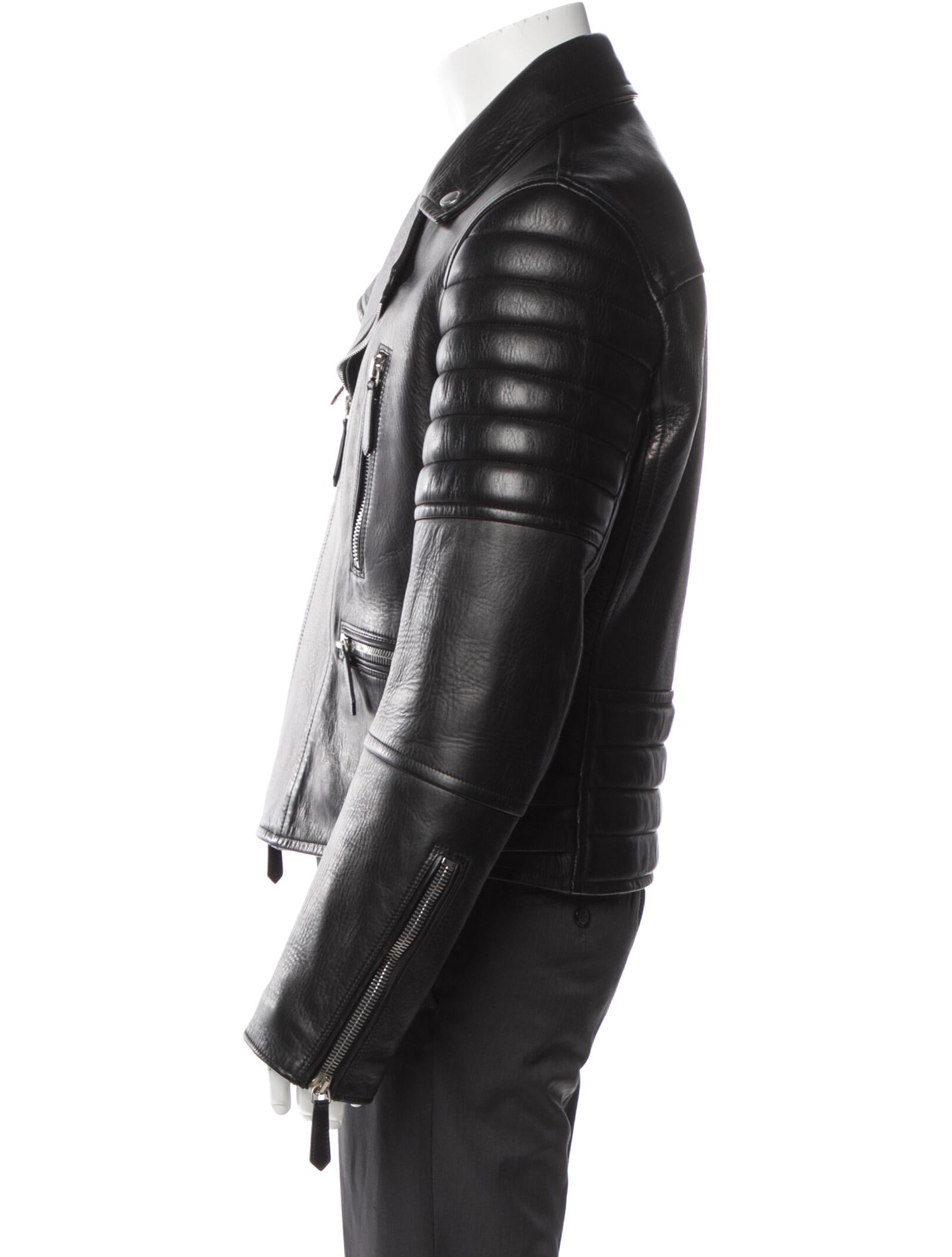 Burberry Prorsum Lambskin Moto Jacket
