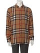Burberry House Check Pattern Long Sleeve Shirt