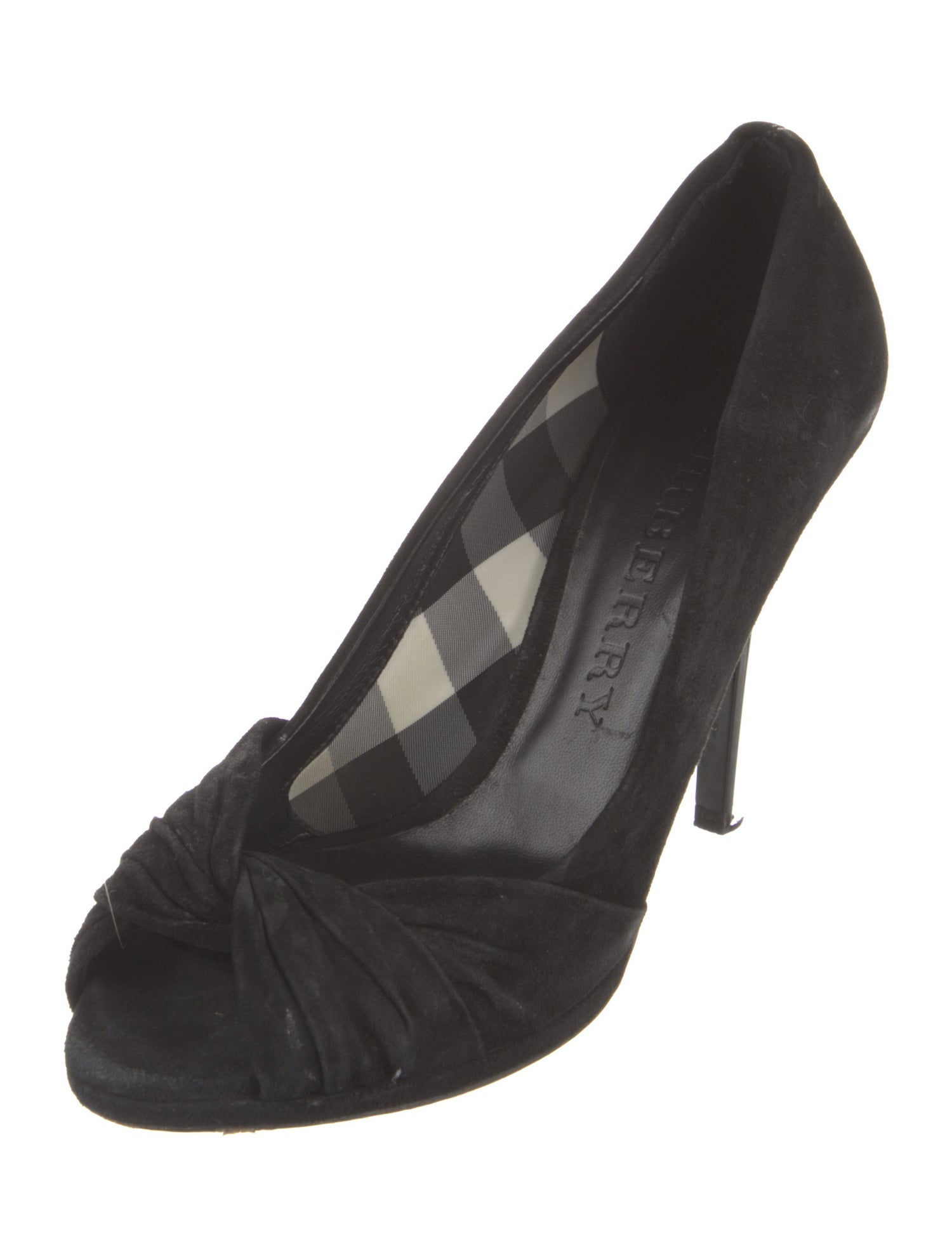 Burberry Suede Pumps
