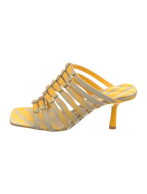 Burberry Canvas Slides