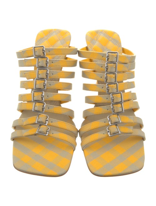 Burberry Canvas Slides