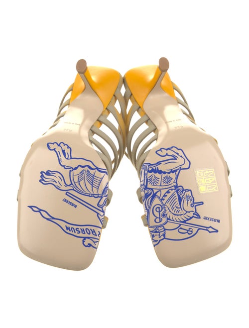 Burberry Canvas Slides