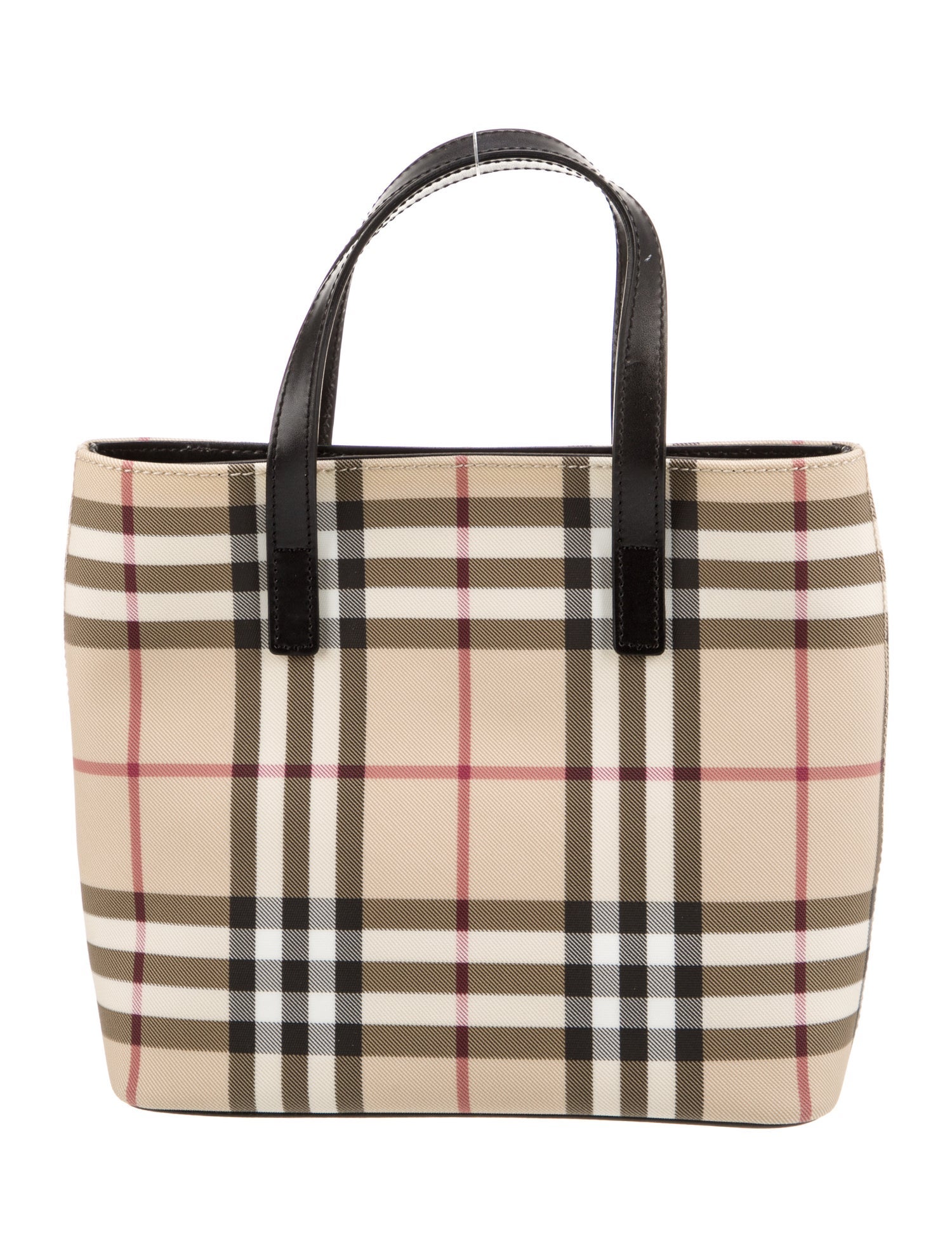 Burberry Nova Check Top Handle Bag