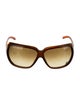 Burberry Square Gradient Sunglasses