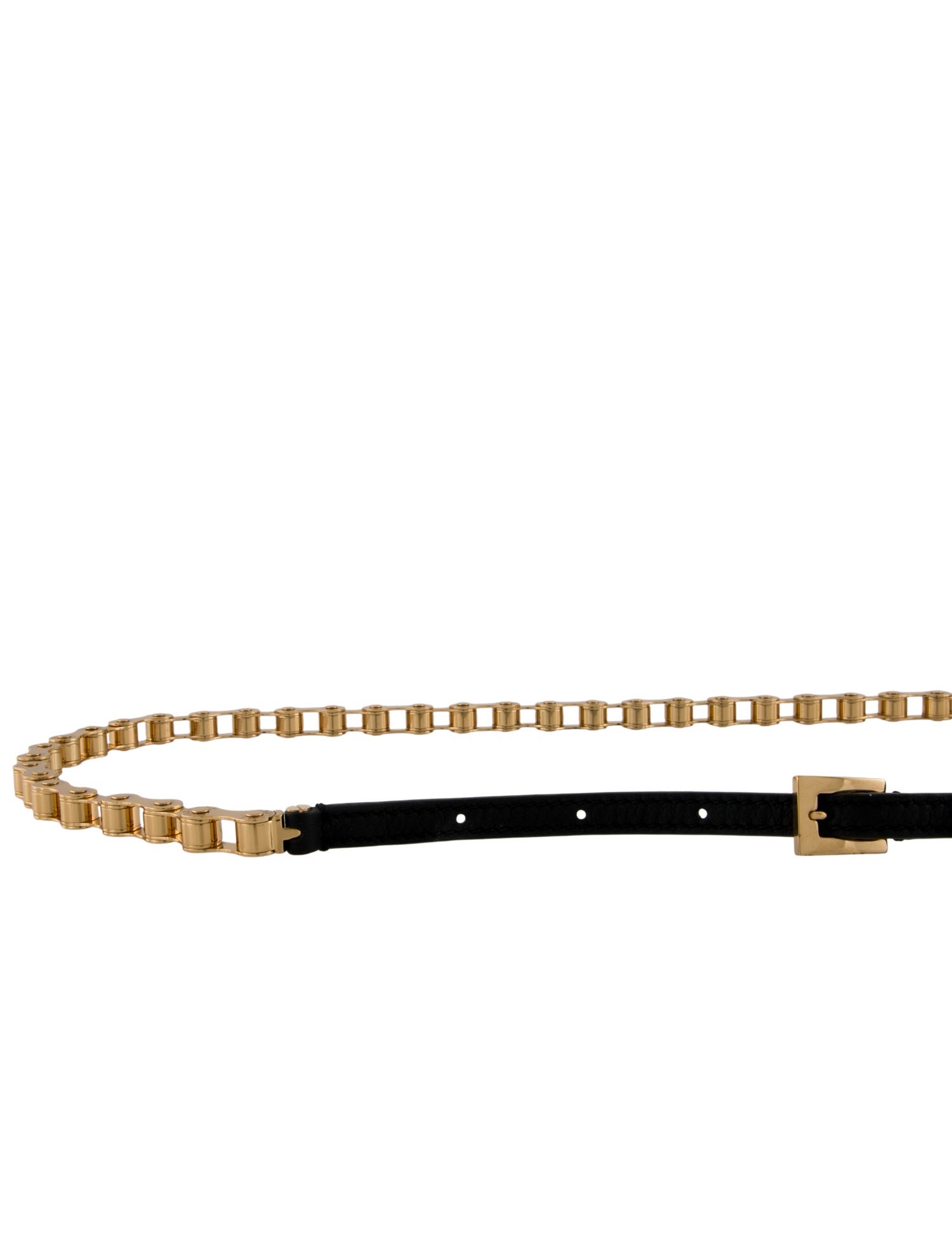 Burberry Skinny Metal Belt