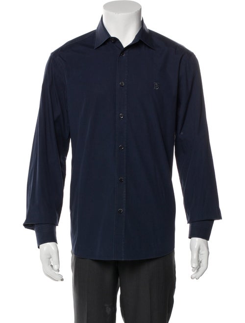 Burberry Exploded Check Pattern Long Sleeve Shirt