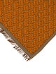 Burberry Wool Monogram Pattern Shawl