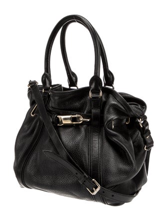 Burberry Leather Bucket Bag