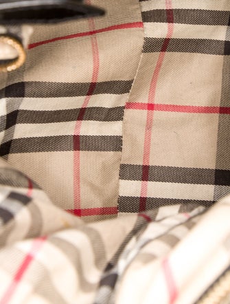 Burberry Leather Bucket Bag