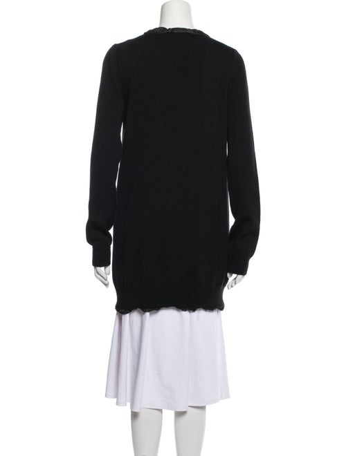 Burberry Virgin Wool V-Neck Sweater