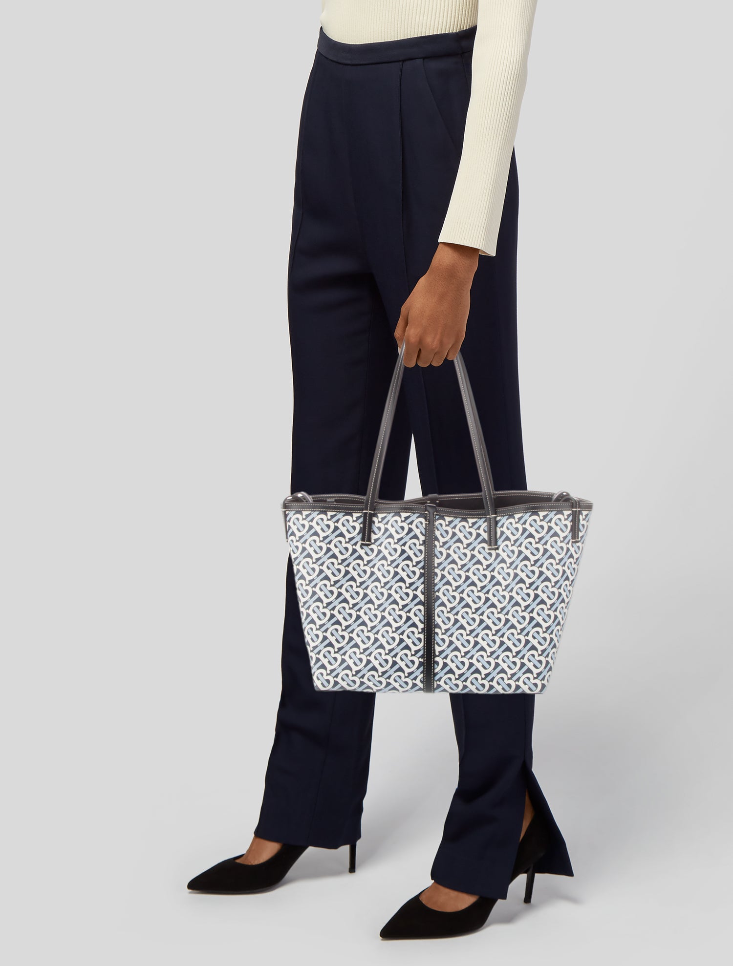 Burberry TB Monogram Tote