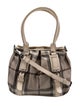 Burberry Smoked Check Shoulder Bag