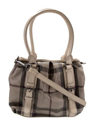 Burberry Smoked Check Shoulder Bag
