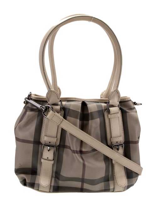 Burberry Smoked Check Shoulder Bag