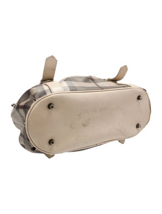 Burberry Smoked Check Shoulder Bag