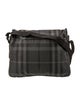 Burberry Smoked Check Messenger Bag
