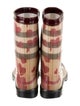 Burberry Heart Check Rubber Rain Boots