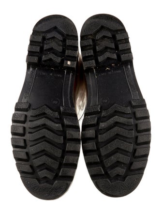 Burberry Heart Check Rubber Rain Boots