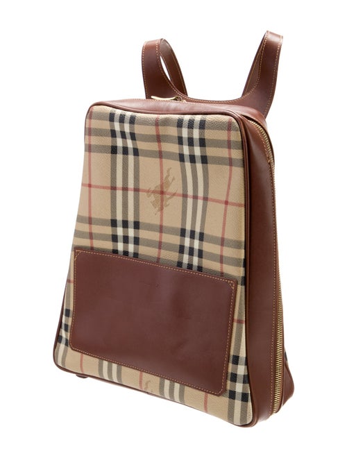 Burberry Haymarket Check Backpack