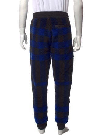 Burberry Plaid Print Joggers