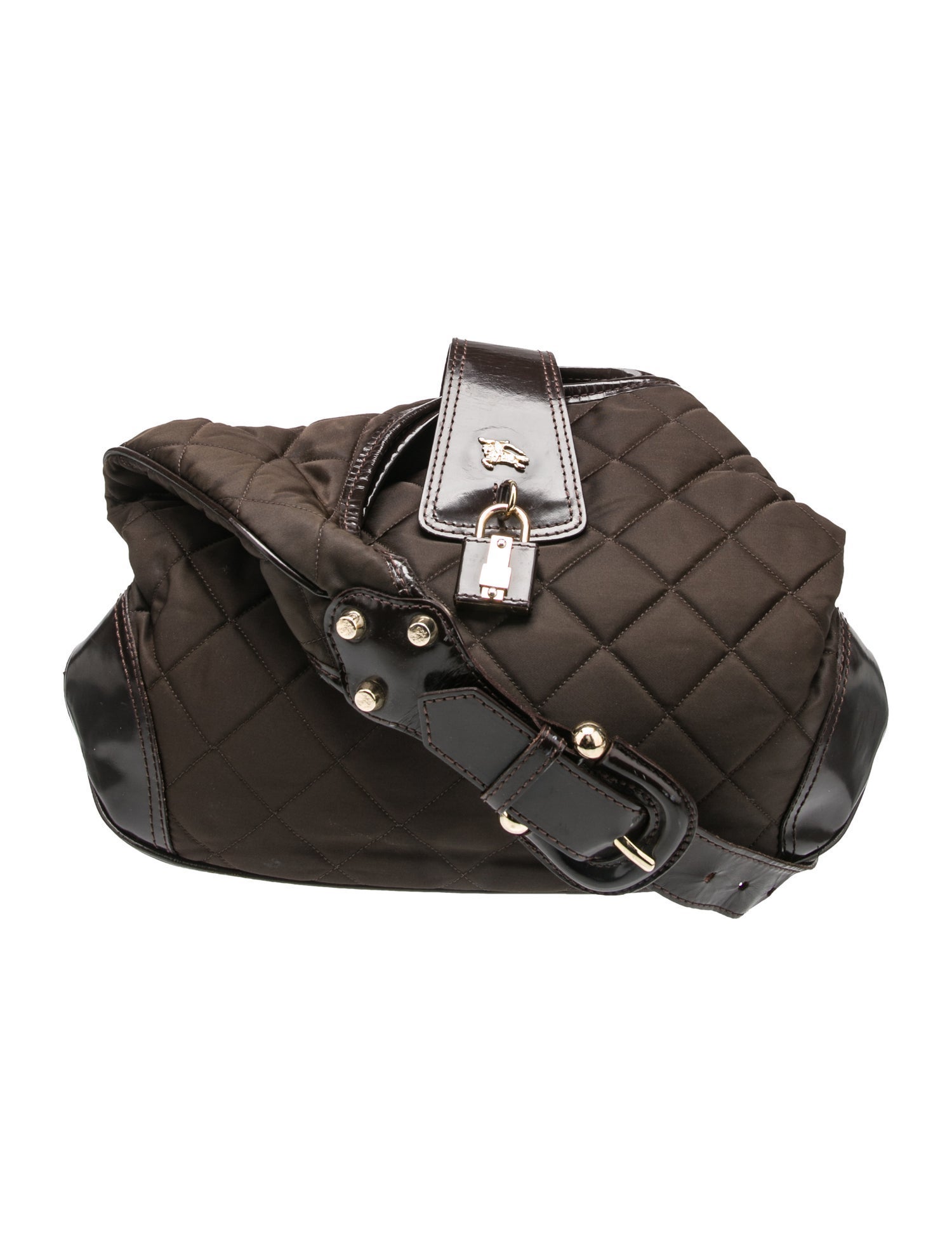 Burberry Leather Shoulder Bag - Black Shoulder Bags, Handbags