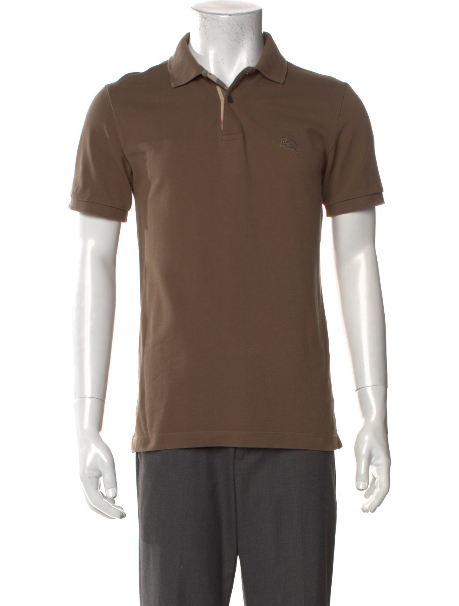 Burberry Collar Short Sleeve Polo Shirt