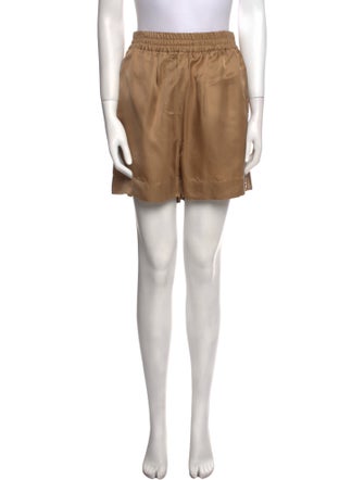 Burberry Silk Mini Shorts