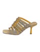 Burberry Canvas Gladiator Sandals w/ Tags
