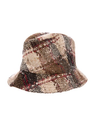 Burberry Pattern Wool Bucket