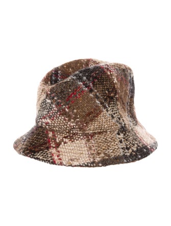 Burberry Pattern Wool Bucket