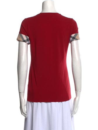 Burberry Crew Neck Short Sleeve T-Shirt