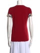 Burberry Crew Neck Short Sleeve T-Shirt