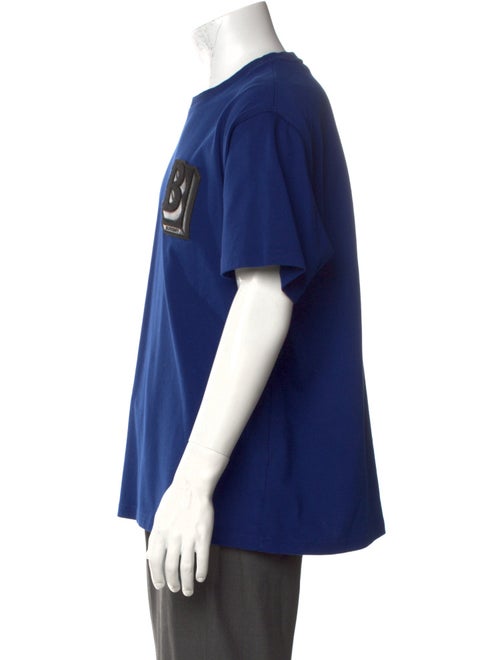 Burberry Colorblock Pattern Crew Neck T-Shirt