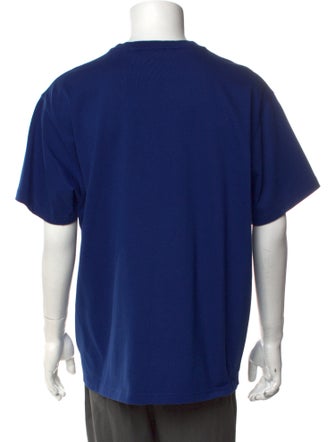 Burberry Colorblock Pattern Crew Neck T-Shirt