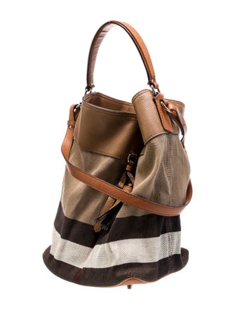 Burberry House Check Bucket Bag