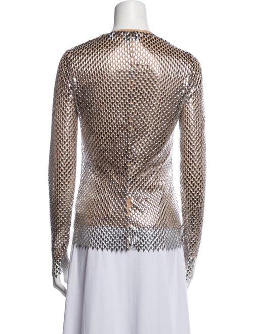 Burberry Crew Neck Long Sleeve Top