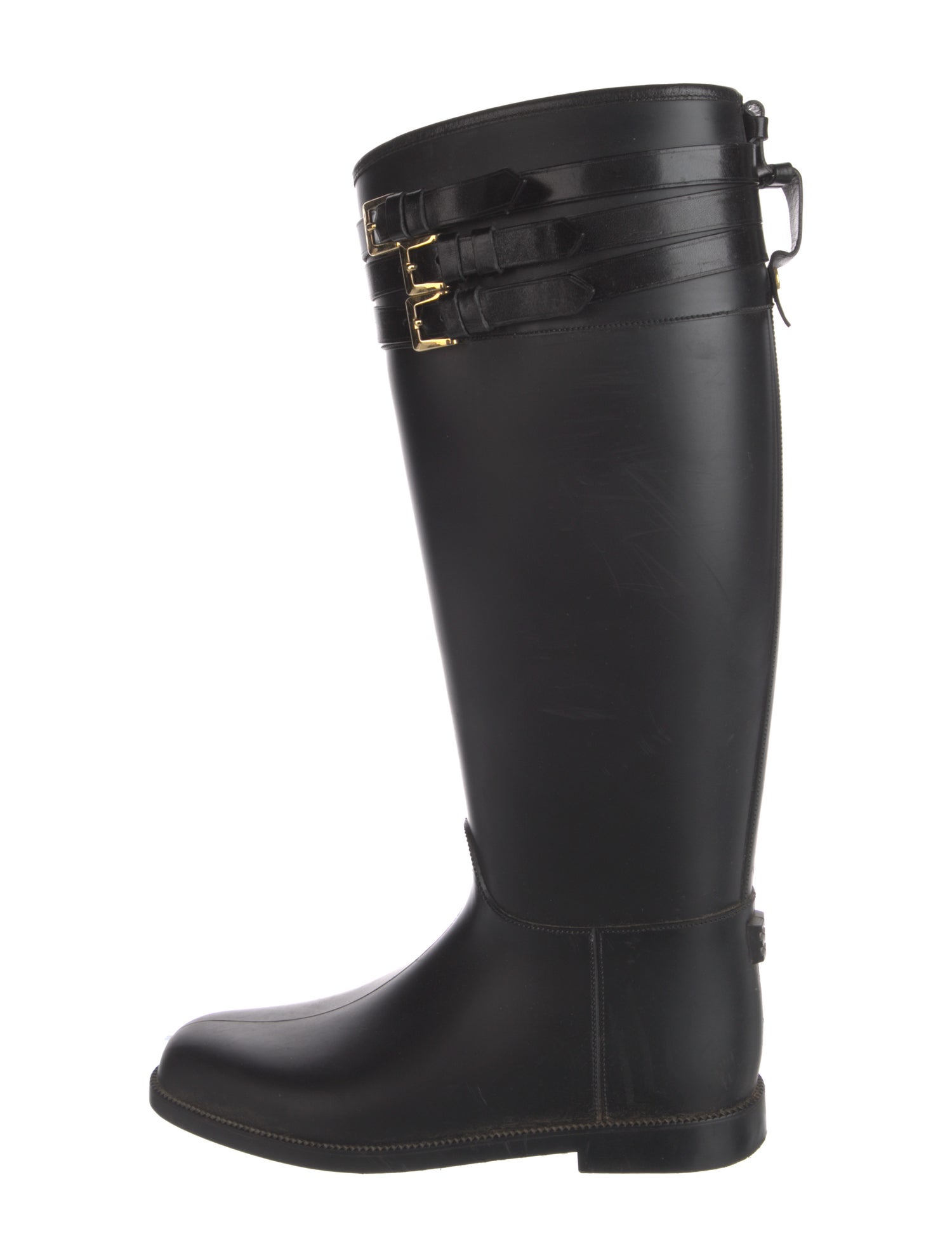 レインブーツ Burberry FW25 Burberry Boots Black (8111677 A1189) 2E592E26-3F57-47CF-82CC-