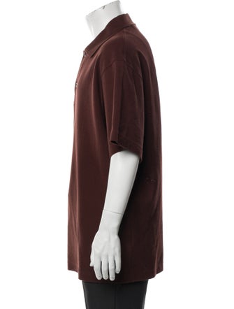 Burberry Collar Short Sleeve Polo Shirt