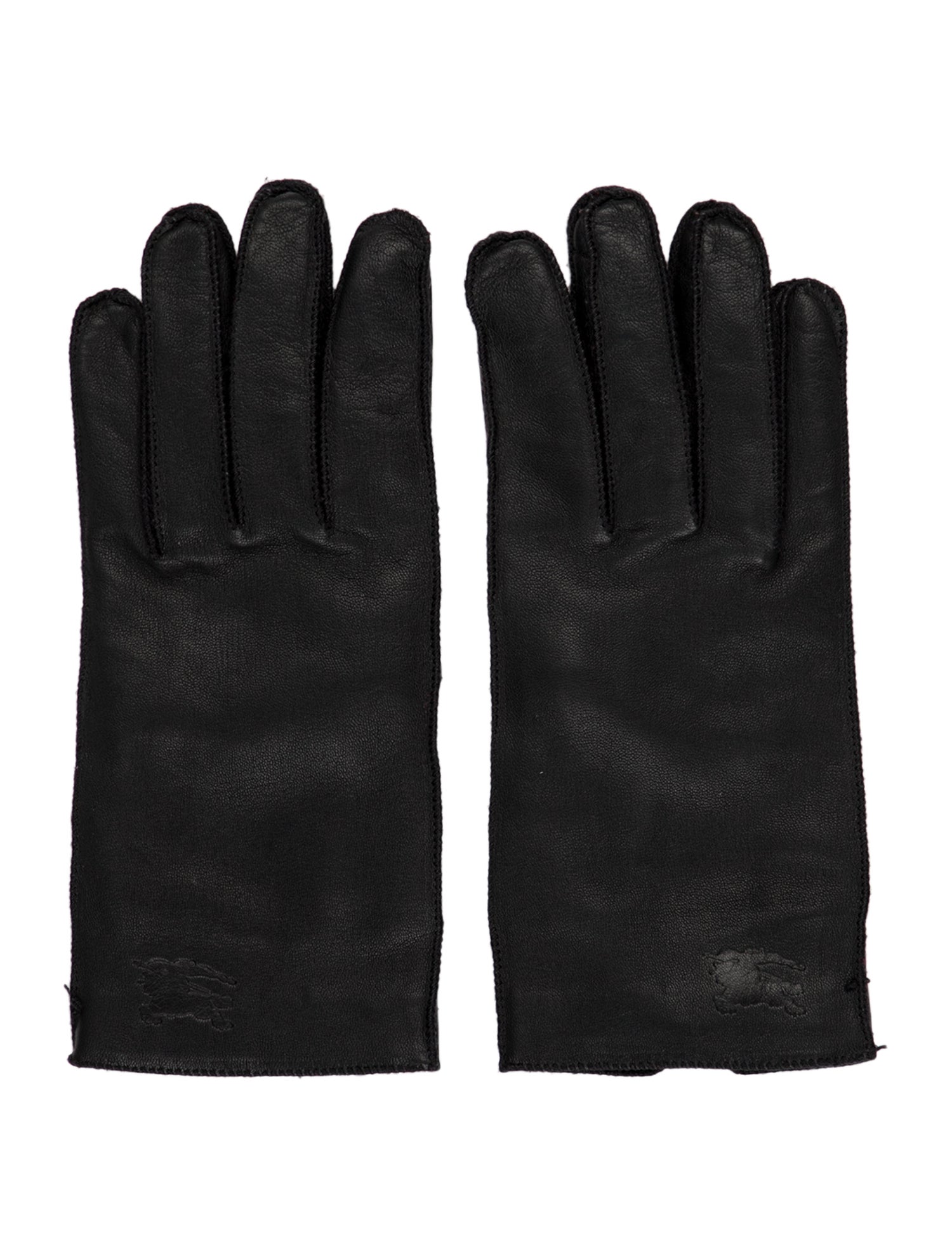 Burberry Leather Winter Gloves