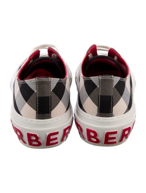 Burberry Canvas Printed Sneakers