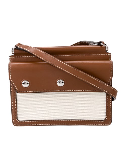 Burberry Canvas Title Bag Mini