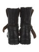 Burberry Leather Moto Boots