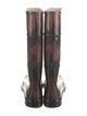 Burberry Rubber Printed Rain Boots