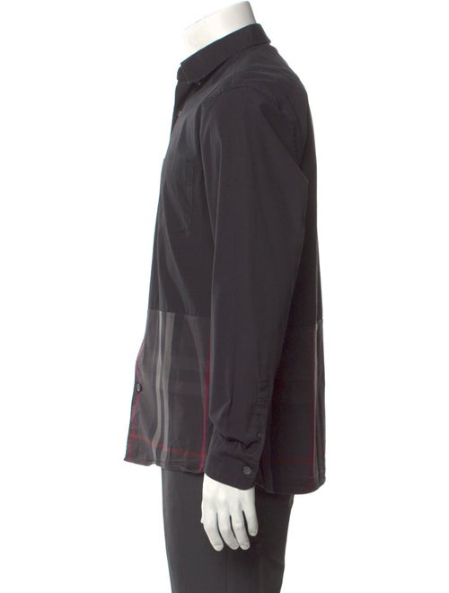 Burberry Nova Check Pattern Long Sleeve Shirt