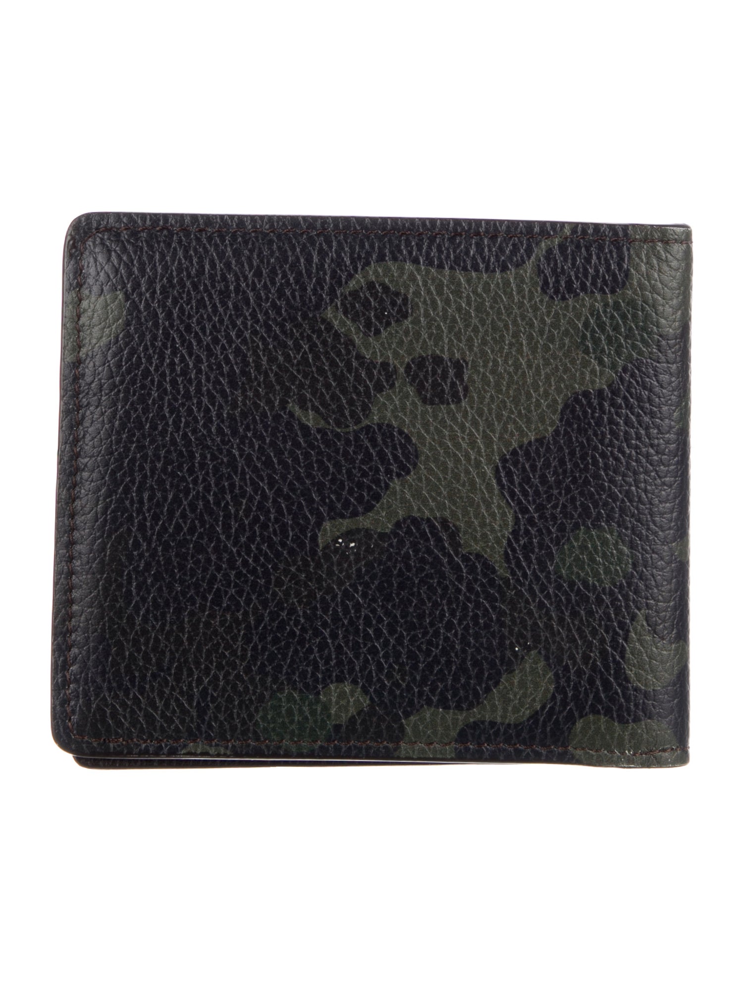 Burberry Leather Printed Wallet