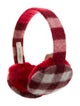 Burberry Red Pattern Earmuffs