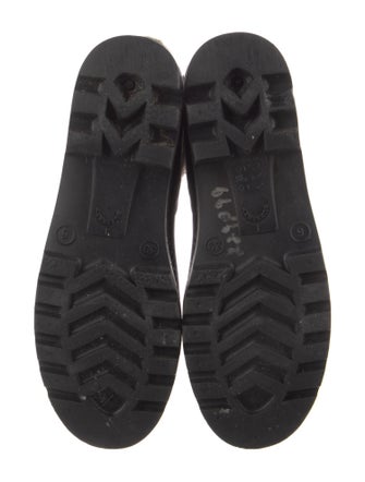 Burberry Rubber Graphic Print Rain Boots