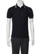 Burberry House Check Pattern V-Neck Polo Shirt